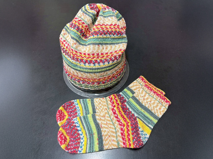 お買い上げの方に編み図をプレゼント